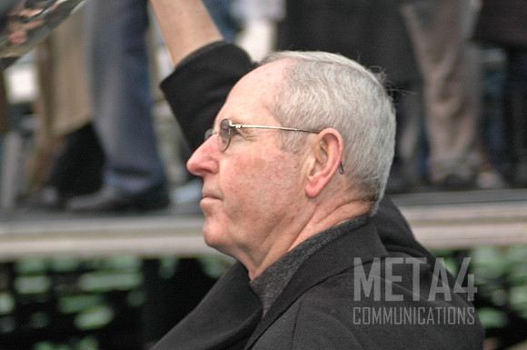 Tom Coughlin | Super Bowl XLII Celebration at Giants Stadium
