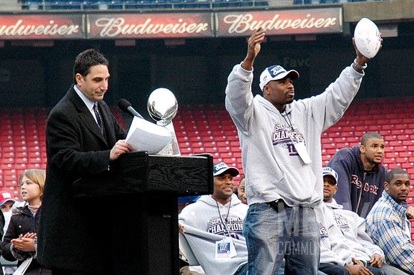 David Tyree | Super Bowl XLII Celebration at Giants Stadium