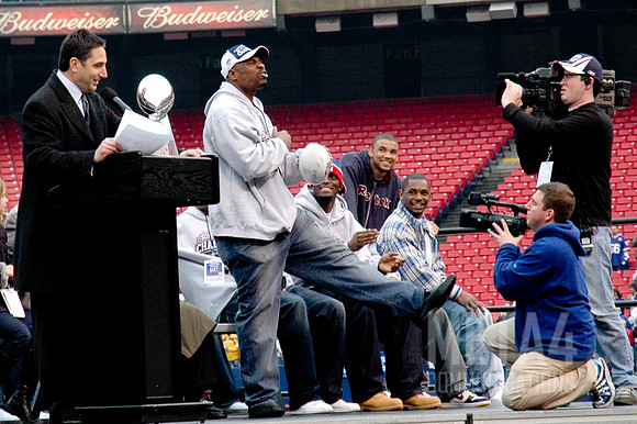David Tyree | Super Bowl XLII Celebration at Giants Stadium