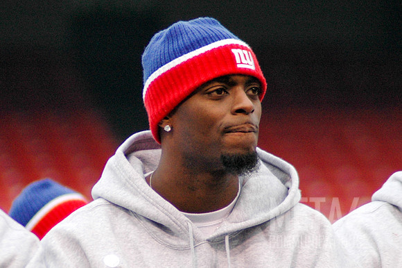WR Plaxico Burress | Super Bowl XLII Celebration at Giants Stadium