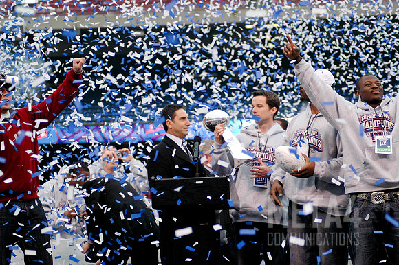 Celebrate! | Super Bowl XLII Celebration at Giants Stadium