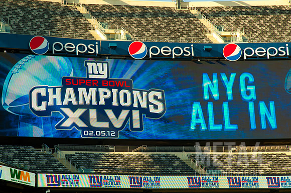 Super Bowl XLVI Champions! | Super Bowl XLVI Celebration at MetLife Stadium