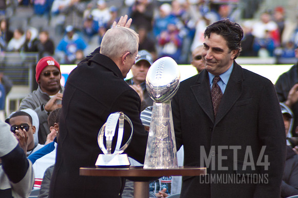Head Coach Tom Coughlin | Super Bowl XLVI Celebration at MetLife Stadium