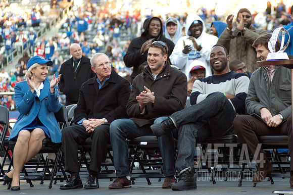 A Celebratory Moment | Super Bowl XLVI Celebration at MetLife Stadium