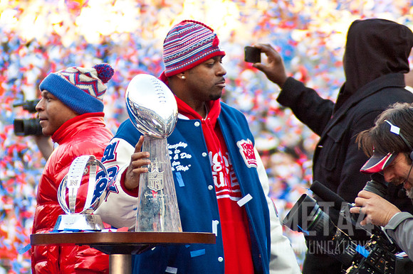 Super Bowl XLVI Trophy | Super Bowl XLVI Celebration at MetLife Stadium
