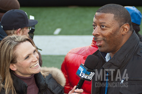 Interview with Carl Banks | Super Bowl LXVI Celebration at MetLife Stadium