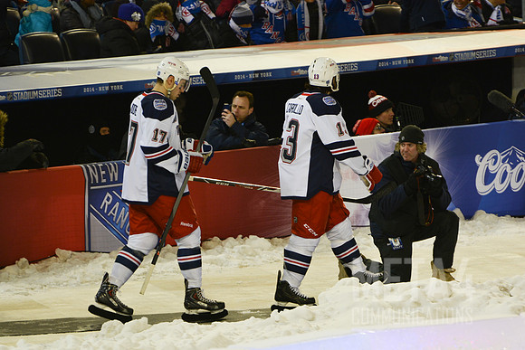 Rangers Take the Ice | NHL Stadium Series at Yankee Stadium