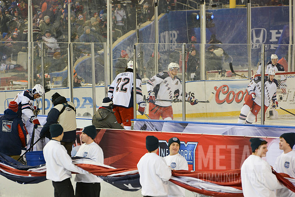 Rangers Take the Ice | NHL Stadium Series at Yankee Stadium