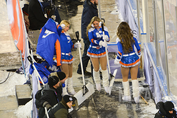 Zamboni Girls | NHL Stadium Series at Yankee Stadium