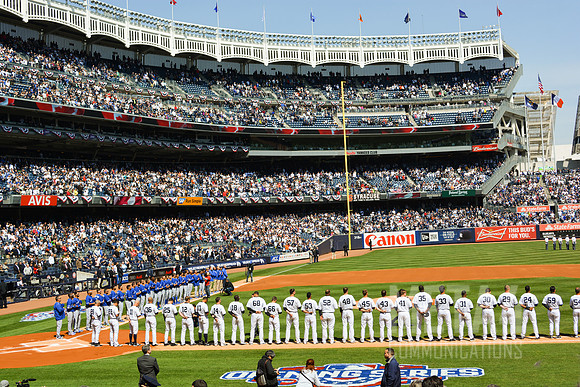 Opening Day at Yankee Stadium 2015 | National Anthem